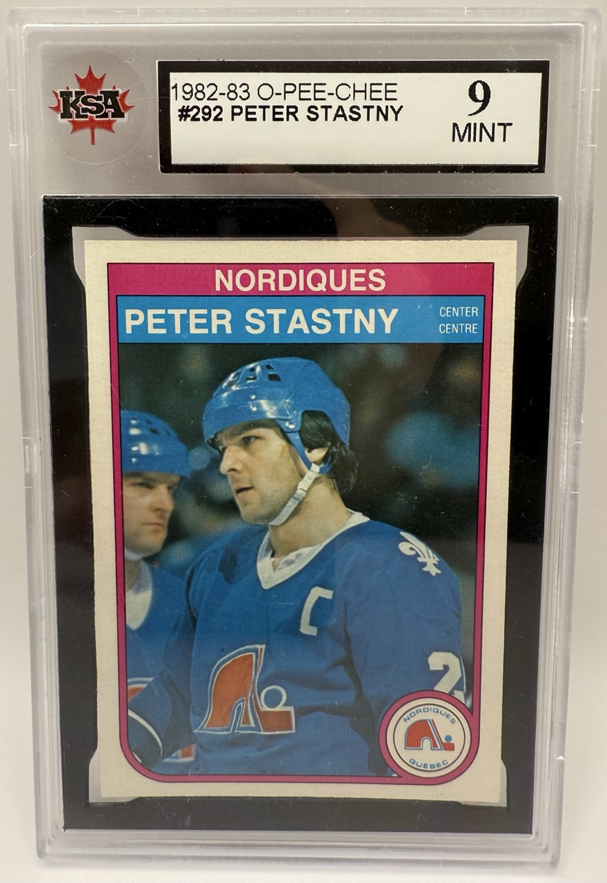 Peter Šťastný #292 1982 O-Pee-Chee