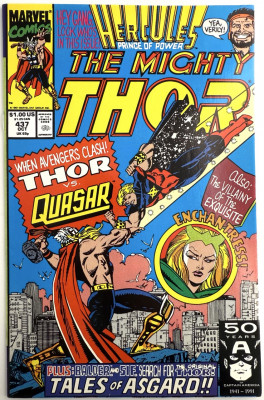 Thor Journey Into Mystery #437 VF Marvel Comics