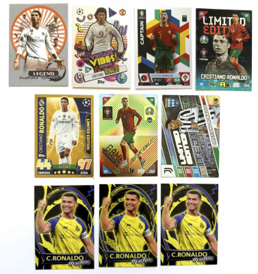 Cristiano Ronaldo – Eternal, Topps &amp; Panini – 10 kariet