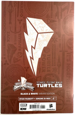 Mighty Morphin Power Rangers Teenage Mutant Ninja Turtles 1I VF 2019 Boom Studios komiks