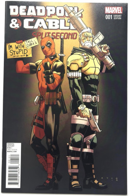 Deadpool and Cable Split Second 1B FN 2015 Marvel komiks