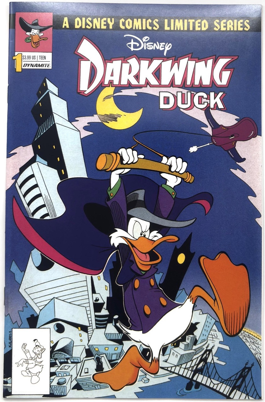 Darkwing Duck Facsimile Edition 1A VF 2023 Dynamite/Disney komiks