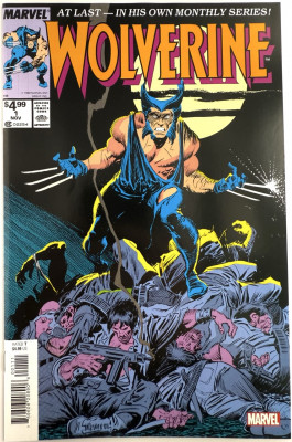 Wolverine komiks (1988 1st Series) 2024 Facsimile Edition 1A FN