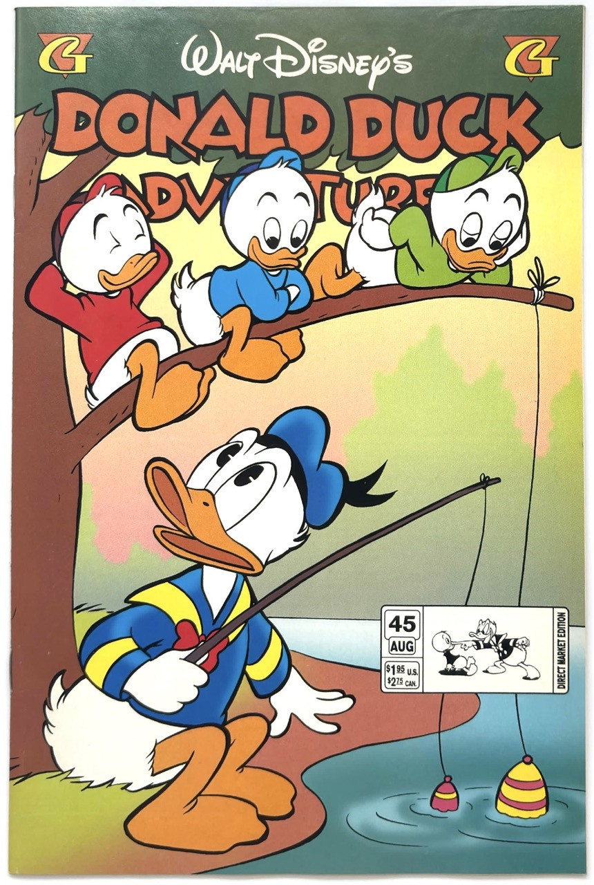 Donald Duck Adventures 45 FN 1993 Gladstone komiks