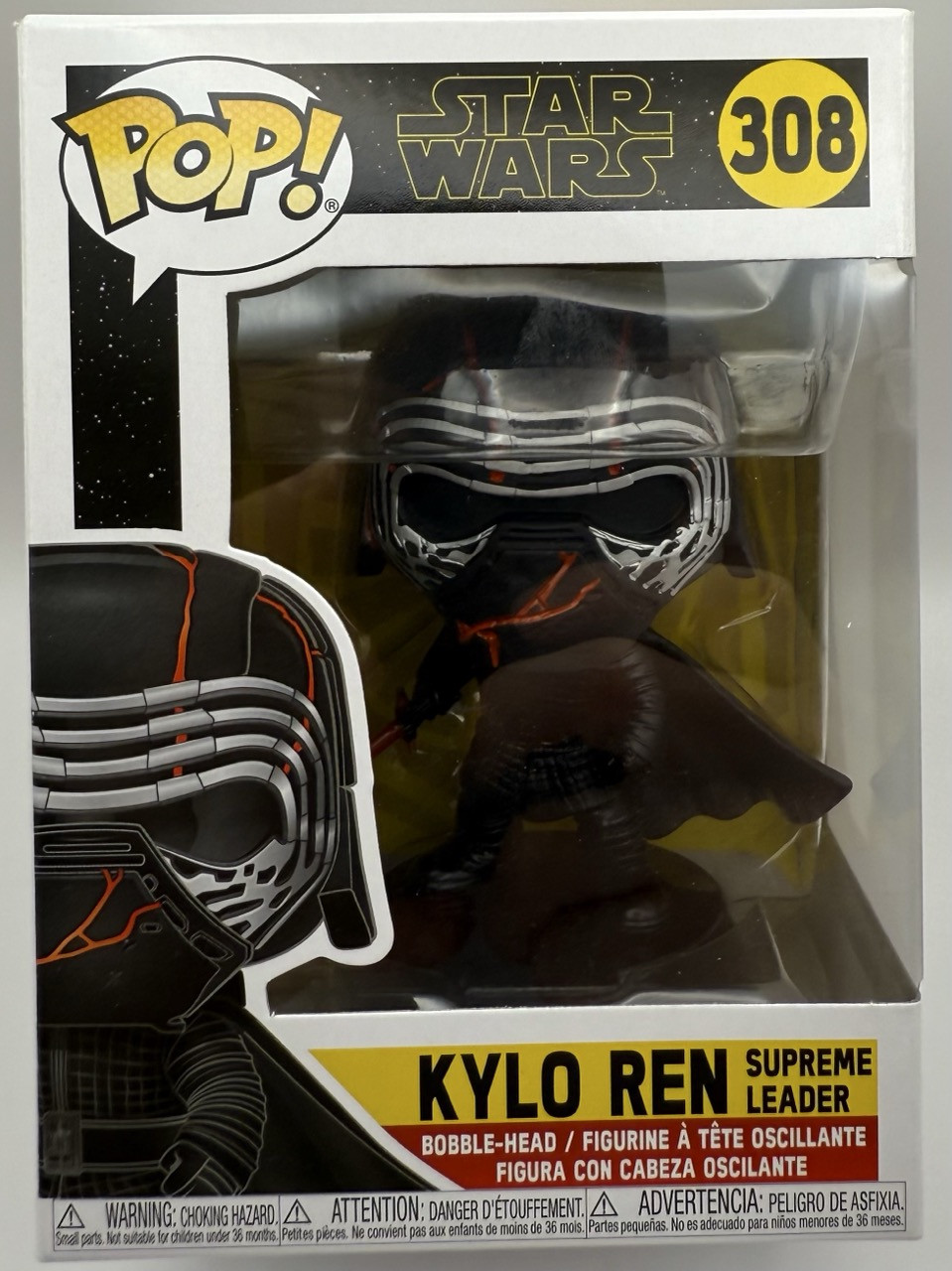 Funko Pop Kylo Ren #308, Supreme Leader