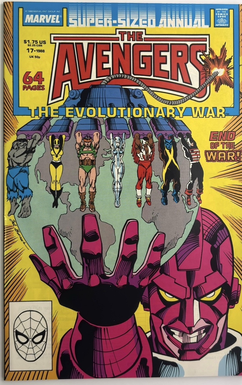 Avengers Annual 17 FN, komiks (1963 1st Series, Marvel, 1988)
