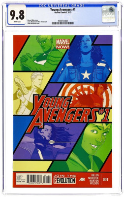 Young Avengers #1A (2013) – CGC 9.8 – Kieron Gillen/Jamie McKelvie