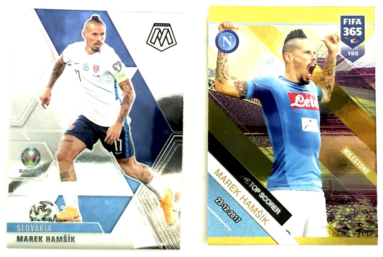 Panini Marek Hamsik karty 2x