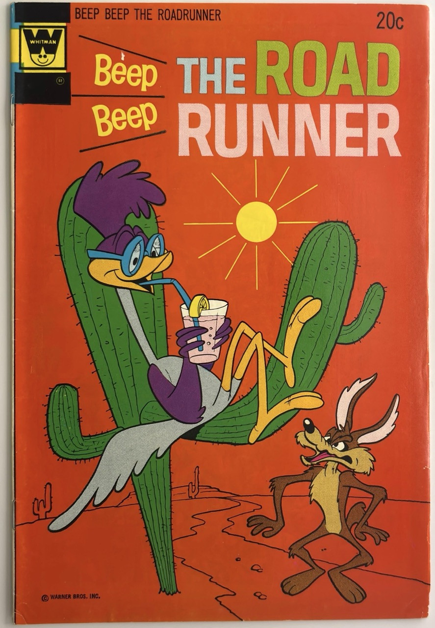 Beep Beep The Road Runner (1971 Whitman) 39 FN 6.0