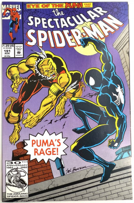 Spectacular Spider-Man #191 VF 1992 Marvel komiks