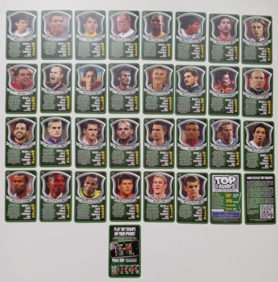 Balicek kariet TOP TRUMPS 2012 'WORLD FOOTBALL STARS'