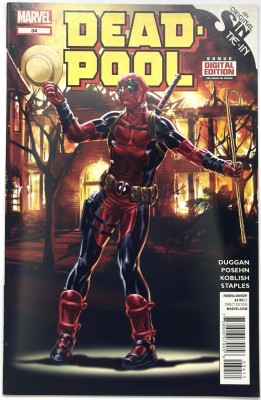 Deadpool (2013 3rd Series) 34A VF, komiks (Marvel, 2015)
