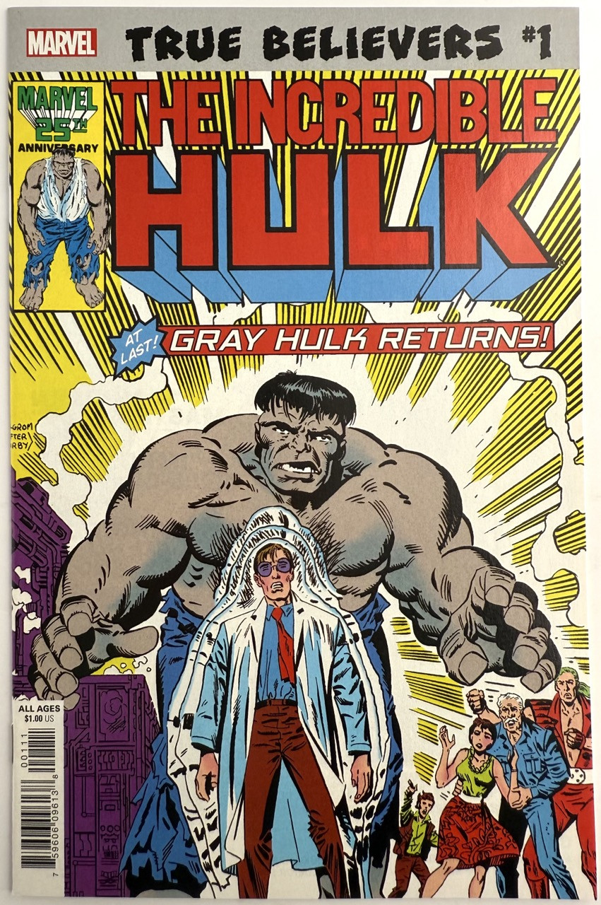True Believers Hulk Gray Hulk Returns (2019) #1 NM