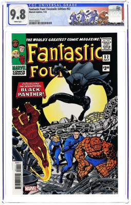 Fantastic Four Facsimile Edition #52 (2022) – CGC 9.8 – Black Panther debut