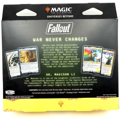Magic the Gathering - Fallout - Commander Deck - "Science"