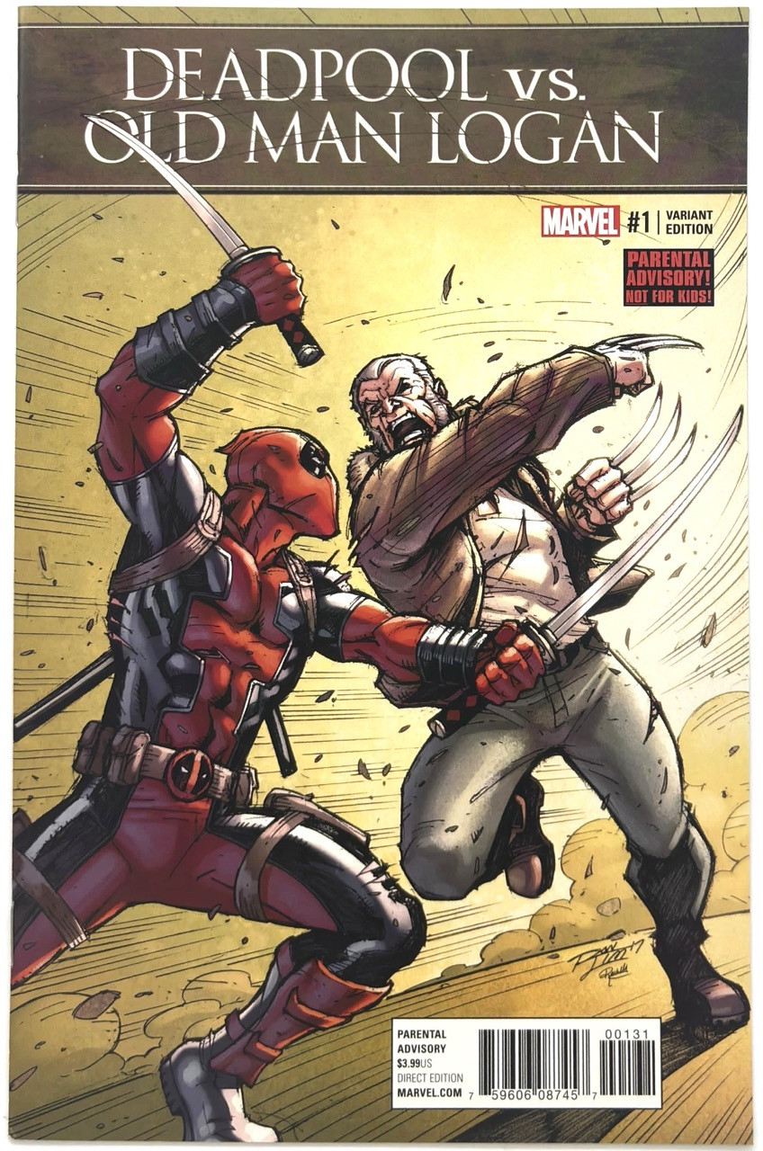 Deadpool vs. Old Man Logan 1B VF 2017 Marvel komiks