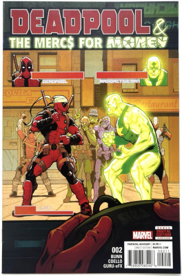 Deadpool and the Mercs for Money 2A VF 2016 Marvel komiks