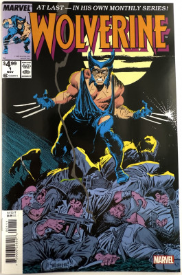 Wolverine komiks (1988 1st Series) 2024 Facsimile Edition 1A VF