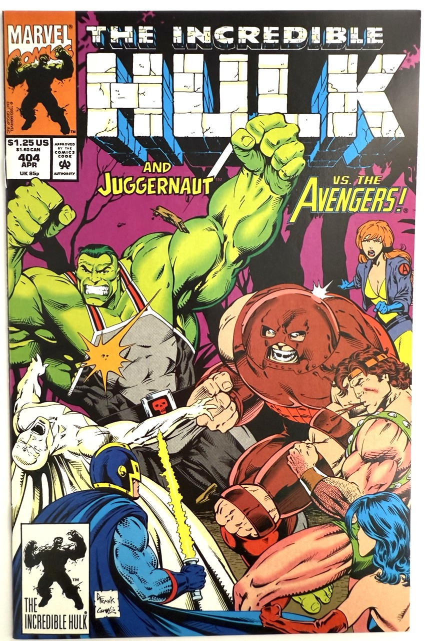 Incredible Hulk 404 VF 1993 Marvel 1st Series komiks
