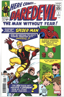 Daredevil Facsimile Edition 1A VF 2023 Marvel komiks