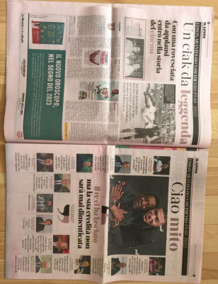 Pele LA GAZZETTA DELLO SPORT, 1940-2022- Zbohom legende 2022