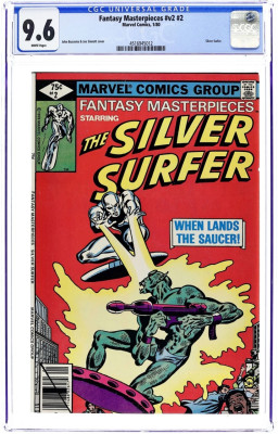 Fantasy Masterpieces (1979 2nd Series) #2 (1980) – CGC 9.6 – Silver Surfer vs. mimozemská invázia