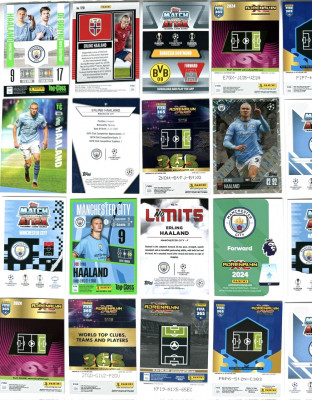 Topps, Panini Erling Haaland 26 kariet