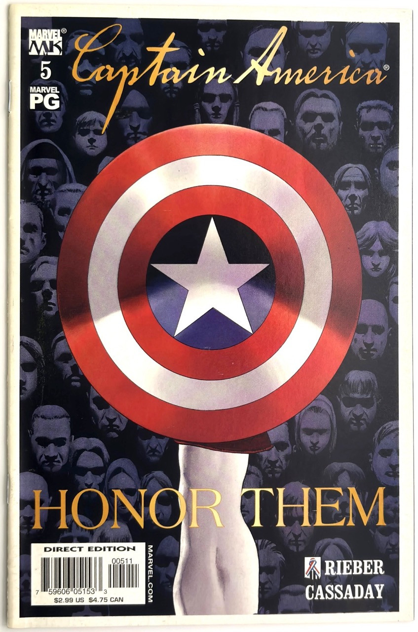 Captain America 5 VF 2002 Marvel komiks