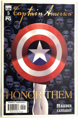 Captain America 5 VF 2002 Marvel komiks