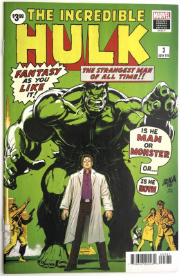 Hulk 3C VF 2022 Marvel komiks