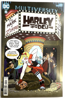 Multiversity Harley Screws Up the DCU #5A NM 2023 DC komiks