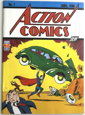 Action Comics #1, komiks Golden Age Sized Facsimile Edition (2025, DC) Superman Day 1A NM
