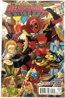 Deadpool 2A NM 2016 Marvel komiks