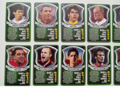 Balicek kariet TOP TRUMPS 2012 'WORLD FOOTBALL STARS'