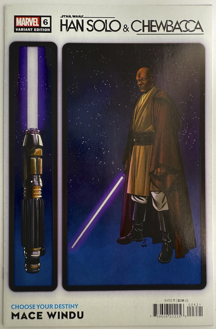 Star Wars Han Solo and Chewbacca #6B VF 2022 Marvel komiks