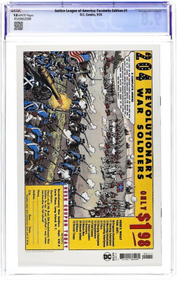 Justice League of America Facsimile Edition #1A (2020) – CGC 9.8 – Despero vs. JLA na šachovnici