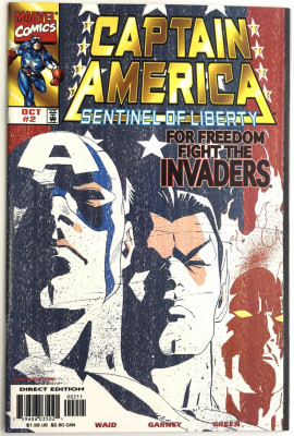 Captain America Sentinel of Liberty 2B VF 1998 Marvel komiks