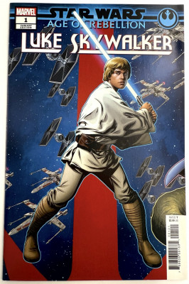 Star Wars Age of Rebellion Luke Skywalker #1C VF 2019 Marvel komiks