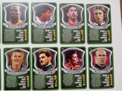 Balicek kariet TOP TRUMPS 2012 'WORLD FOOTBALL STARS'