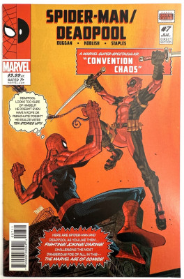 Spider-Man Deadpool #7 FN 2016 Marvel komiks