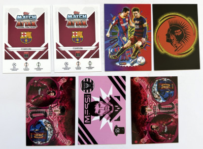 Lionel Messi – Topps &amp; Eternal – 7 kariet