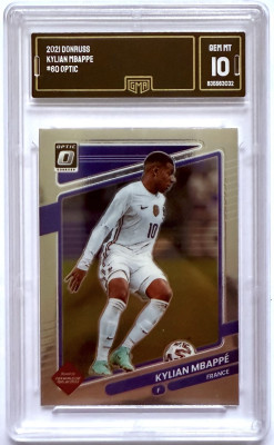 Panini Donruss 2021 #60 Mbappé Optic – futbalová karta