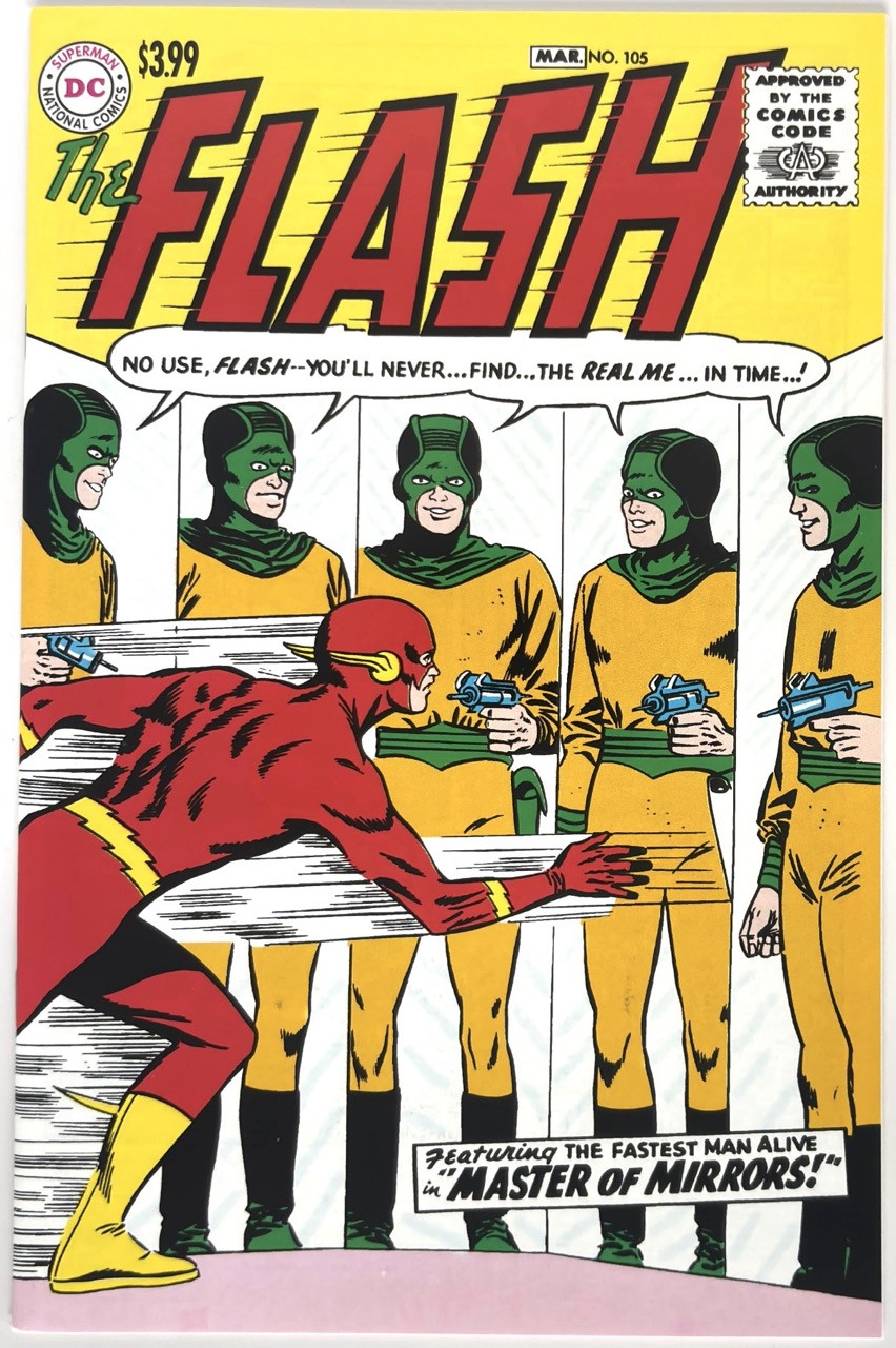Flash 105 Facsimile Edition VF 2024 DC komiks