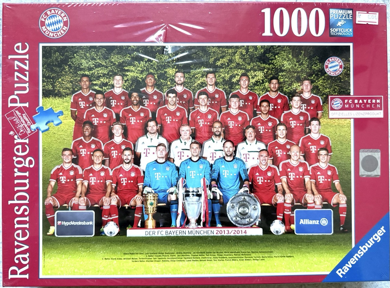 Ravensburger Puzzle FC Bayern München – Saison 2013/2014, 1000 Teile