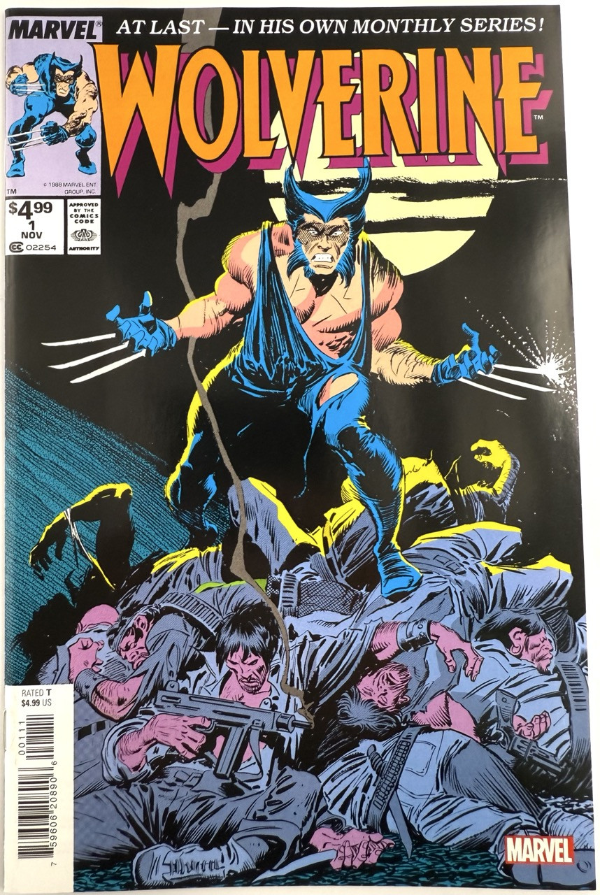 Wolverine komiks (1988 1st Series) 2024 Facsimile Edition 1A VF