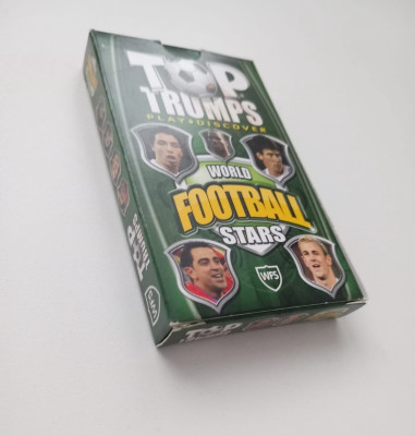 Balicek kariet TOP TRUMPS 2012 'WORLD FOOTBALL STARS'