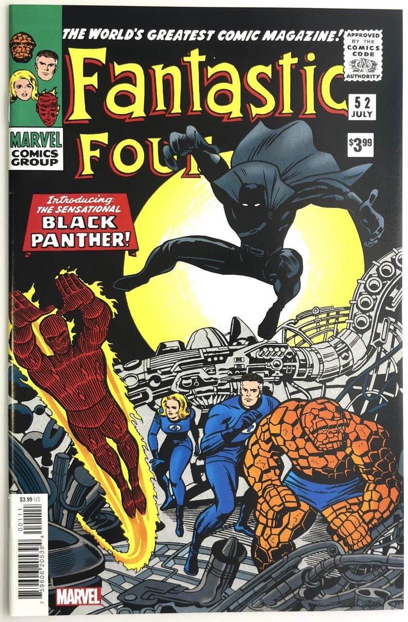 Fantastic Four 52 Facsimile Edition VF 2022 Marvel komiks