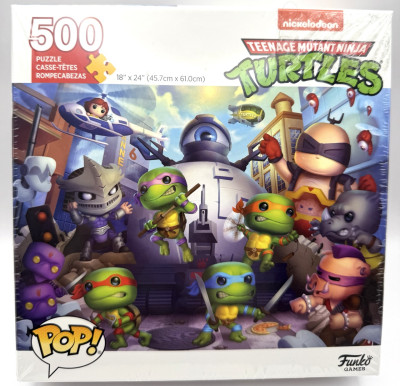 Puzzle 500 kusov Teenage Mutant Ninja Turtles Funko Pop