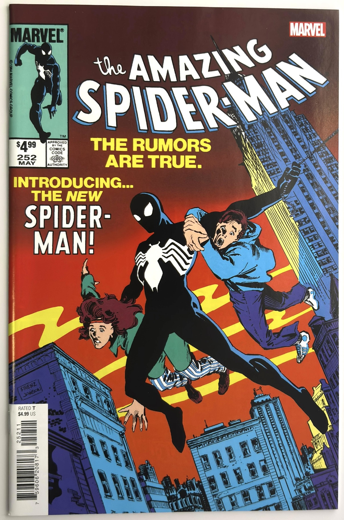Amazing Spider-Man #252 Facsimile Edition 252C VF, komiks (1963 1st Series, Marvel)