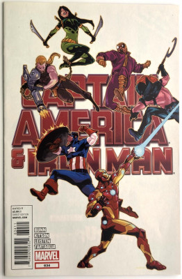 Captain America and Iron Man 634 VF 2012 Marvel komiks